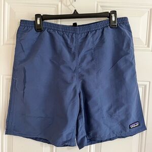 Patagonia Men S Baggies Shorts Tidepool Blue Mesh Liner Beach Surf‎ Swim Outdoor